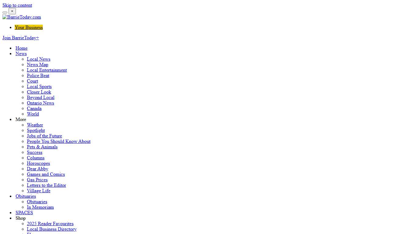 Barrie Obituaries - Death Notices - Barrie News